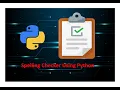 Spelling Checker Using Python Coding Pirates - Pravin R