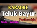 Download Lagu TELUK BAYUR - KARAOKE || NADA WANITA CEWEK || Pop Nostalgia || Ernie Djohan || Live Keyboard