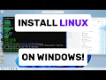 How to Install Linux on Windows Using WSL Windows 10 11