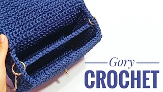 شنطة كروشيه بجزئين من الداخلCrochet Bag Bolso De Ganchillo Bolsa De CrochêСумка крючком Tığ Işiçanta 