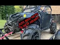 Engine swapping my RZR800s in 4 minutes