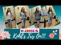 Affordable Fashion-Winter Kohl s Try On Great Deals