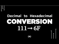 Decimal to Hexadecimal Conversion GeeksforGeeks