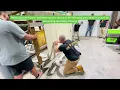 SERVPRO Technicians Demonstrate Drywall Removal in a Water Damage Restoration Scenario