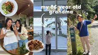 I Took My 86-Year-Old Grandma on a Family Getaway  🌊 Food, Family & Summer of Many Firsts 🍛