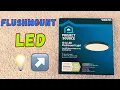 How to install a project source led flush mount ceiling light