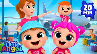 Baby John’s First Airplane Adventure! ✈️  | Kids Cartoons and Nursery Rhymes