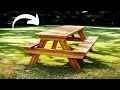 EASY Way to Build a Picnic Table