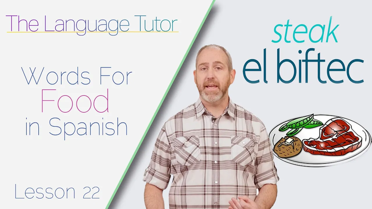 Spanish Food Words You Need to Know | Lesson 22