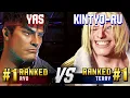 SF6 ▰ YAS (#1 Ranked Ryu) vs KINTYO-RU (#1 Ranked Terry) ▰ High Level Gameplay