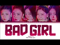 Lagu [AI Cover] Bad Girl - Itzy (있지) (Original by:woo!ah!)