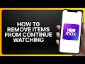 How To Remove Items From Continue Watching In HBO Max App Tutorial
