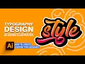 Typography in Adobe Illustrator Creating Custom Type Designs