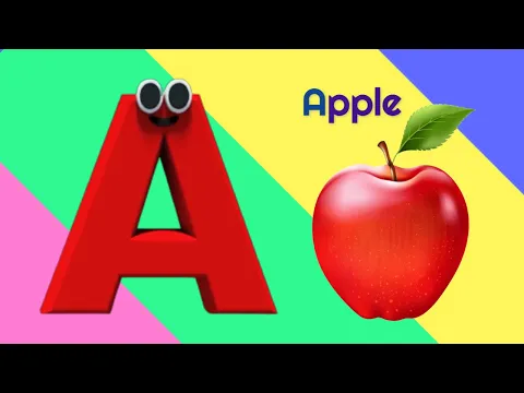 Download MP3 ABC Phonics Song - Toddler Learning Video Songs | A for Apple | Learn Phonics Sounds of Alphabet