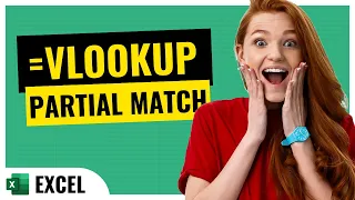 VLOOKUP Partial Match Find Any Text in Excel