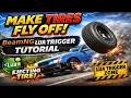 BeamNG Tutorial LUA Trigger That Removes a Vehicle Tire