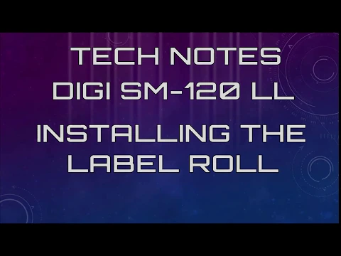 Download MP3 DIGI SM 120 LL Linerless scale label replacement.