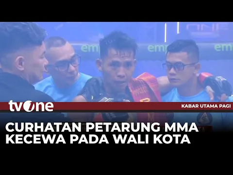 Fighter MMA Kecewa Dengan Wali Kota Pematangsiantar, Disuruh Berhenti Jadi Atlet