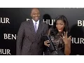 Omarosa Manigault John Allen Newman Ben-Hur Los Angeles Premiere Red Carpet
