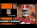 Holly Rowe on Alabama s issues in the secondary College GameDay