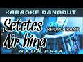Lagu SETETES AIR HINA - RHOMA IRAMA || KARAOKE DANGDUT || NADA PRIA.