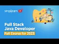 Full Stack Java Developer Course 2026 Full Stack Java Developer Tutorial Simplilearn