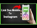 How To Connect Duo Mobile to Instagram Full Guide