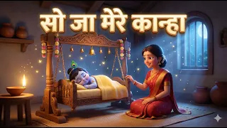  soothing hindi lori for baby sleep krishna lullaby new lori 2025