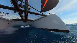 Ibiza to Gibraltar – part 1 – Sailing Greatcircle (ep.229)