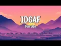 Download Lagu Dua Lipa - IDGAF  (Lyrics)