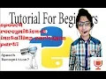 python installing packages part1 using pip in cmd pyaudio speech recognition gtts