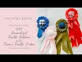 DIY Rosette Ribbon with Clover s Rosette Maker - Country Peony Blog