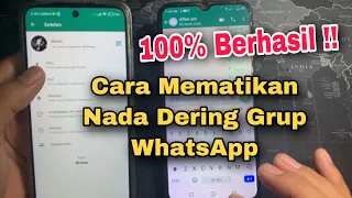Download Cara Mematikan Nada Dering Grup WhatsApp MP3