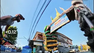 ซิ่งตลุยเมืองนาคา ชม พญานาค อ.โพนพิสัย 💨 #บ่าวล้อเดียวโพนพิสัย #euc #ล้อเดียวไฟฟ้า #kingsong #F18