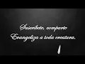 Antífona del Salmo 121,Vayamos con alegría al encuentro del Señor. Aleluya.