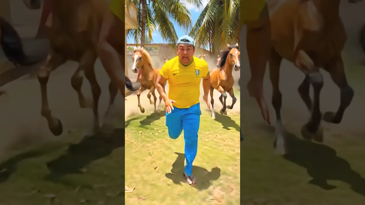 Soltaram os cavalos 🐎
