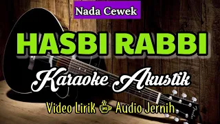 Download HASBI RABBI | Karaoke Akustik | Nada Cewek MP3