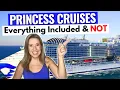 PRINCESS CRUISES What s Included What s Extra