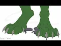 Dragon Feet TF Animation