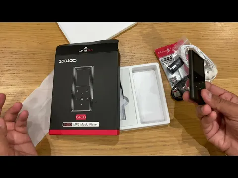 Download MP3 Zooaoxo MP3 Player | Bargain Price - Unboxing and Quick Review