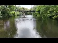 Stunning Drone Footage Kinnickinnic River in Downtown River Falls WI