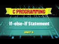 if-else-if Statement in C