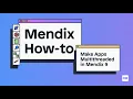 How to make Apps Multi-threaded in Mendix 9
