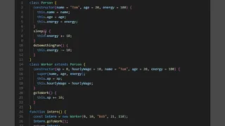 JavaScript OOP for Beginners Classes Constructors Inheritance
