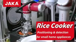 Rice Cooker Visual Positioning and Detection in Small Home Appliances Production Line