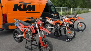 I TRADED MY STUNT BIKE FOR $50.000  FACTORY KTM MX BIKES?!? (Ft. Silve Racing)