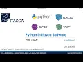 Application of Python in Itasca Software
