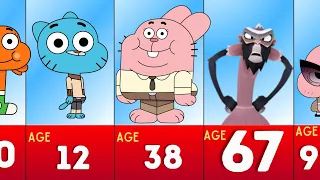 The Amazing World of Gumball Characters Ages Revealed! 😱 Youngest to Oldest