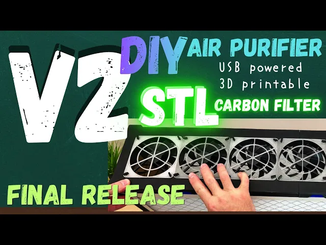 DIY air purifier V1 by @JurArtDeco video thumbnail