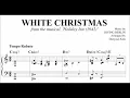Lagu [Carol Jazz Piano] White Christmas (sheet music)